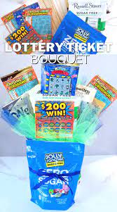 how to make a lottery ticket bouquet