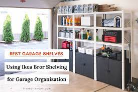 best garage shelving using ikea bror