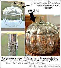 diy mercury glass pumpkin how to turn