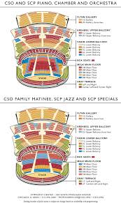 symphony center chicago seating charts