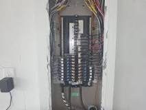 Where does the ground wire go in a breaker box?