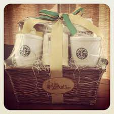 starbucks break time gift basket