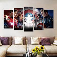Iron Man Avengers Wall Canvas Painting