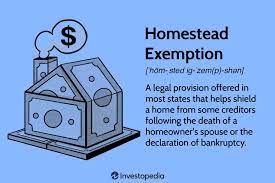 homestead exemptions definition and