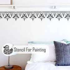 Border Stencil For Painting Walls And