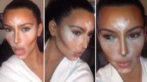 kim kardashian contour highlight 2016