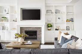 Fireplace Built In Cabinets Design Ideas
