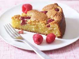 Raspberry And Almond Meal Cake gambar png