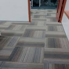 What material options are available in garage flooring rolls? Waterproof Pvc Carpet For Floor Packaging Type Roll Rs 110 Square Feet Id 21473046297