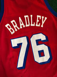 Limit my search to r/sixers. 90 S Shawn Bradley Philadelphia Sixers 76ers Champion Nba Jersey Size 40 Rare Vntg