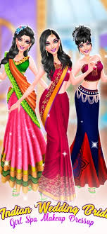 indian wedding brides game on the app