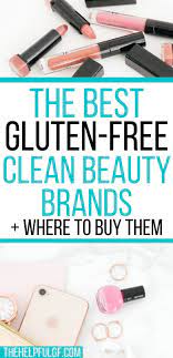 top gluten free makeup and clean beauty