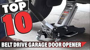 belt drive garage door openers review