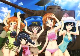 High resolution 350dpi size full 2894x4093 pixel watermark will not be on digital images purchased. Tanks Go Well With Bathing Suits Girls Und Panzer Awwnime