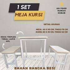 meja kursi cafe resto bagus