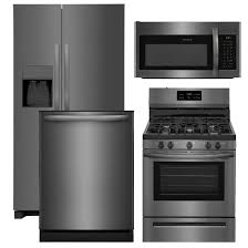 frigidaire 4pc black stainless package