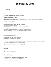 Curriculum Vitae Basico Informatica Free Resume Pdf Download
