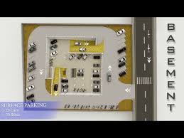 Basement Parking Design 3d Animation