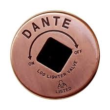 Dante S Fp Gv Ac Antique Copper Floor Plate For Globe Valve