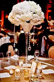 martini glass vases wedding