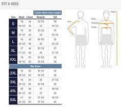 Lands End Sizing Chart