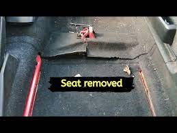 how to remove front seat vw golf mk2