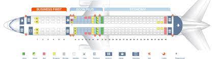 united 757 200 seat map airportix