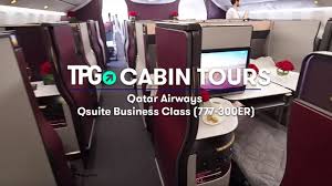 cabin tour qatar airways qsuite