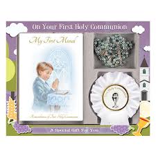 first communion gift set boy with