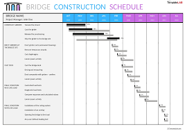 23 construction schedule templates in