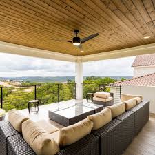 Modern Outdoor Patio Wood Ceiling