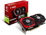 GeForce GTX 1050 TI GAMING X 4GB MSI