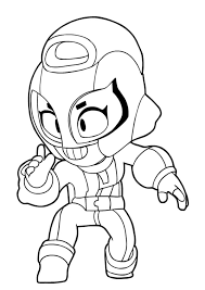 Learn the stats, play tips and damage values for shelly from brawl stars! Brawl Stars Coloring Pages Print 350 New Images