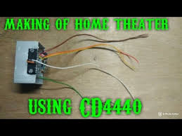 In dual mode it gives 6 watts on each channel and in bridge mode 19 watts output. Making Of Home Theater Using Of Cd4440 Ic In Tami Youtube
