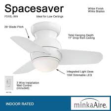 Minka Aire Spacesaver 26 In Integrated