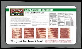 applewood smoked bacon coleman natural