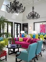 Elegant Living Room Tropical Design
