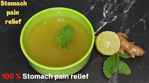 natural home remes for stomach pain