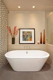 relaxing beige bathroom design ideas