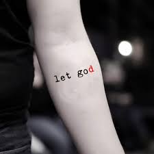 We offer first class customer service and the best tattoo equipment brands like eternal tattoo ink, fusion, bishop tattoo machines, inkjecta, critical tattoo power supply and much more. Amazon Com Let Go Let God Temporary Fake Tattoo Sticker Set Of 2 Www Ohmytat Com Beauty