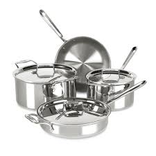 7 piece stainless steel cookware set