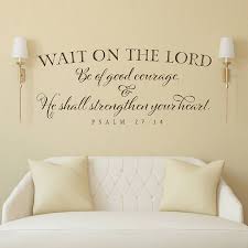 Scripture Wall Decal Wall