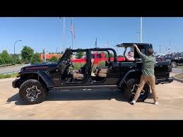 That said, although the gladiator always feels safe and planted, its solid axles — installed purely for. How To Take The Hard Top Doors Off Your 2020 Jeep Gladiator Steve Landers Cdj Youtube