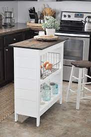 Small kitchen islands are easier to build and often quite simple but that doesn't mean large islands are out of the question. Bookshelf Kitchen Island Portable Kitchen Island Kitchen Remodel Kitchen Furniture