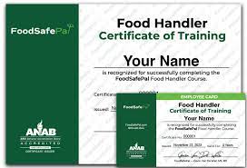 food handler card