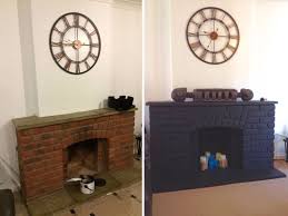From Horrid 80s Red Brick Fireplace To