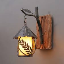 1 light lantern sconce light with