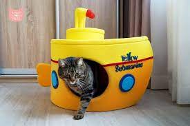 Yellow Submarine Cat House Big Cat