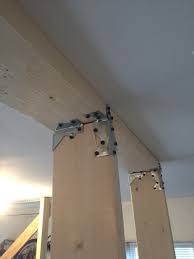 Joist hangers were first invented in 1903, or at least that's when the first patent was filed, by august h eberhabdt of california usa. Build A Garage Bouldering Wall