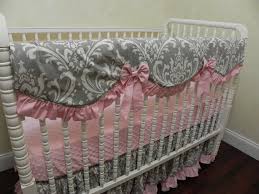 Baby Girl Crib Bedding Set Alaina Pink
